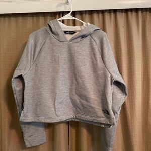 The North Face crop sweatshirt.